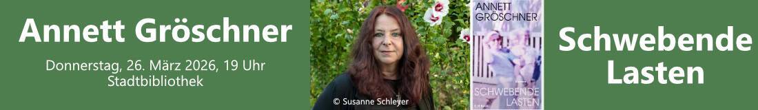 Annett Gröschner-Schwebende Lasten