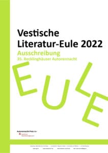 Recklinghäuser Autorennacht 2022 - Ausschreibung