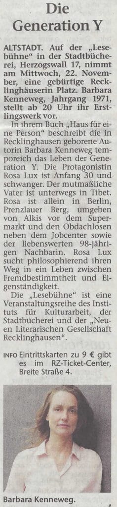 Recklinghäuser Zeitung 19.10.2017