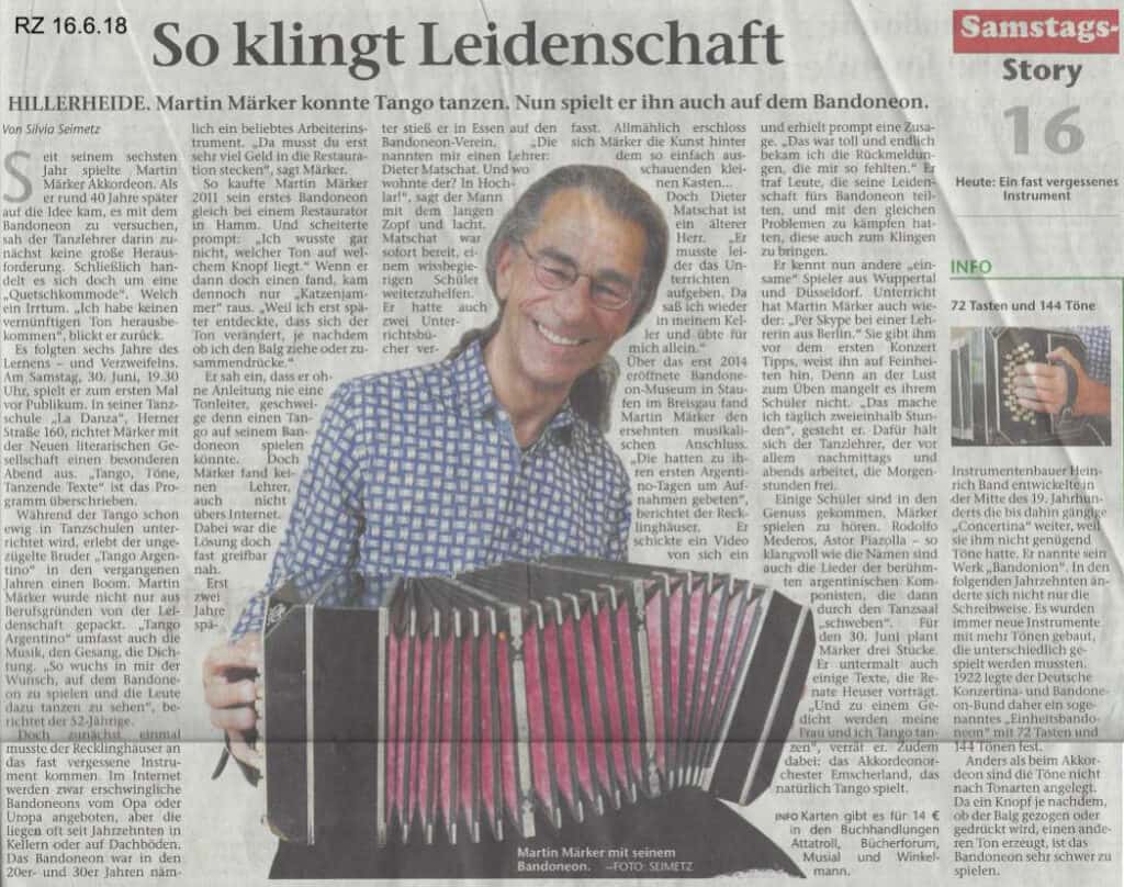Recklinghäuser Zeitung 16.6.2018