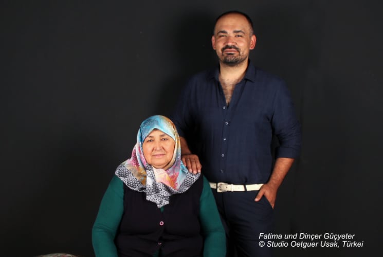 Fatima und Dinçer Güçyeter © Studio Oetguer Usak, Türkei