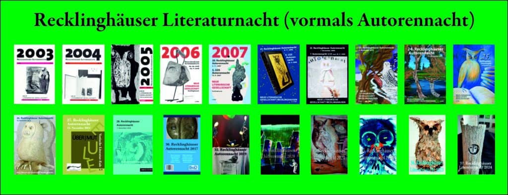 Literaturnacht Veröffentlichungen