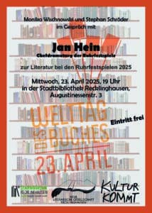Welttag des Buches 2025 mit Jan Hein