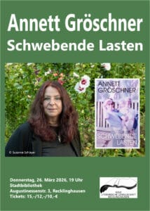 Veranstaltungs-Plakate der NLGR 1 Gröschner - Schwebende Lasten